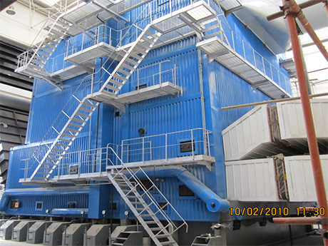 46MW，29MW DHL系列角管式水管熱水鍋爐