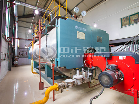 6噸、4噸WNS冷凝式燃?xì)庹羝仩t